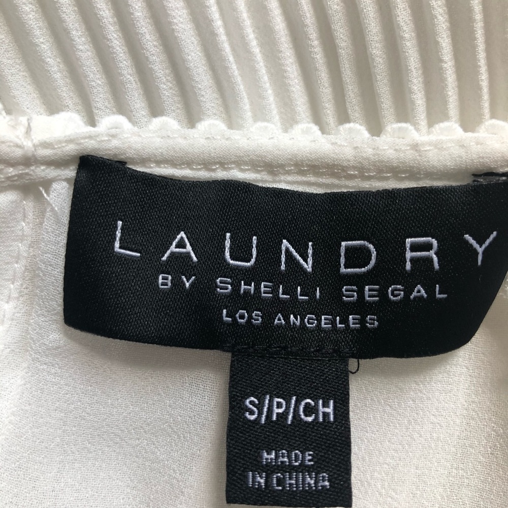 Laundry by Shelli Segal lace white blouse - Picture 5 of 9